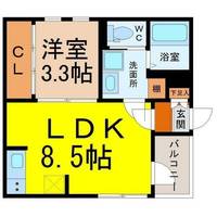 パインヒルズ302の間取り