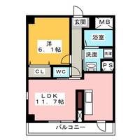 物件の間取り画像
