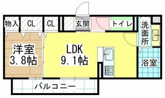 物件の間取り画像