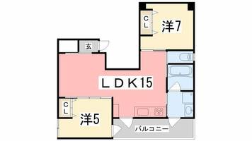 物件の間取り画像
