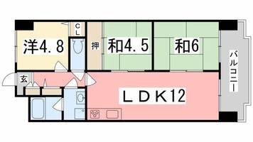 物件の間取り画像