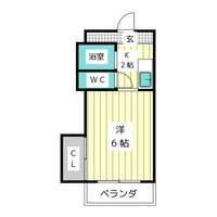 秀美寮の間取り