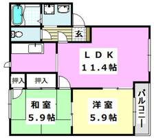 物件の間取り画像