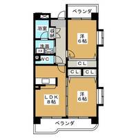 フリューリンク10の間取り