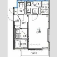 兵庫県宝塚市小林4丁目(アパート)の賃貸物件の間取り