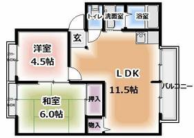 物件の間取り画像