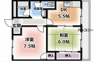 物件の間取り画像