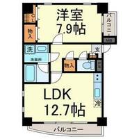 愛知県名古屋市名東区牧の原1丁目(マンション)の賃貸物件の間取り