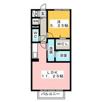 クレール野田の間取り