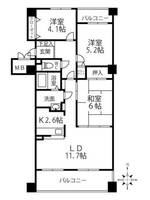 物件の間取り画像