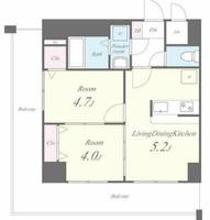 トレヴァンス梅田の間取り