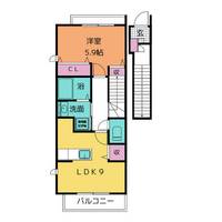 アンジュの間取り
