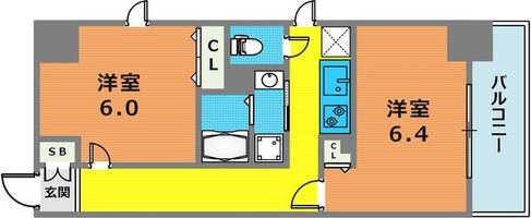 物件の間取り画像