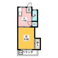 ハイツ緑ヶ丘の間取り