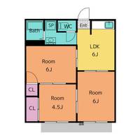 物件の間取り画像