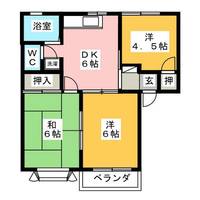 ネオアージュ橋爪 Aの間取り