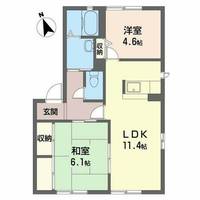 シャーメゾンTOMAMIA101の間取り