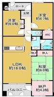 物件の間取り画像