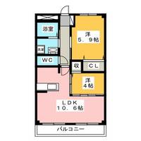 ラビアン・ローゼの間取り