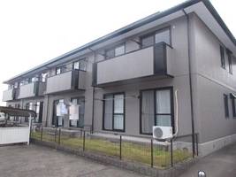 フレージュ シャパA 棟の外観