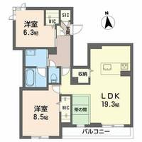 物件の間取り画像