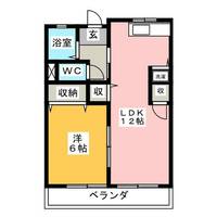 カネハイツの間取り
