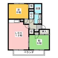 フレージュ シャパ B棟の間取り