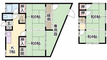 物件の間取り画像