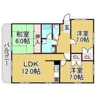 物件の間取り画像