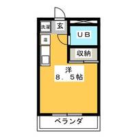シティハウス八剣の間取り