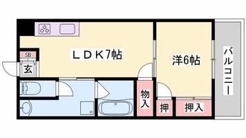物件の間取り画像