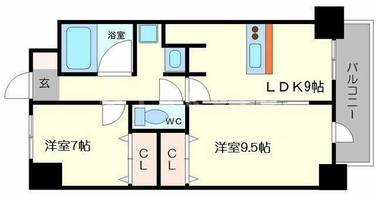 物件の間取り画像