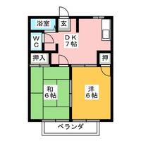ハイツアルカサルの間取り