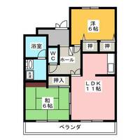 グローリアス知立第2の間取り