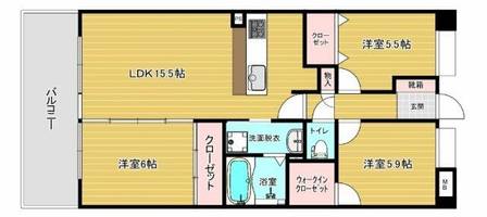 物件の間取り画像