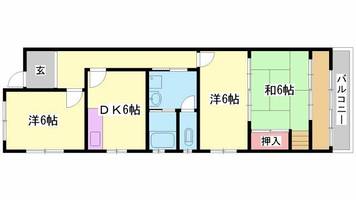 物件の間取り画像