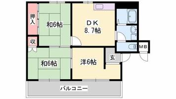 物件の間取り画像