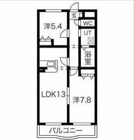 物件の間取り画像