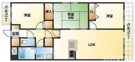物件の間取り画像
