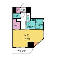 Chateau  Cerulean代官町の間取り