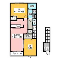 物件の間取り画像