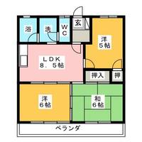 物件の間取り画像