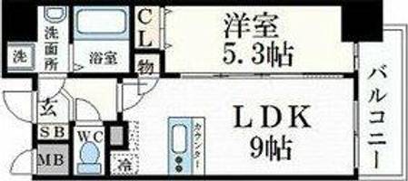 物件の間取り画像