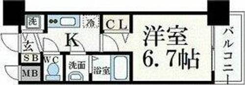 物件の間取り画像