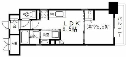物件の間取り画像