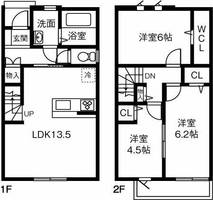 物件の間取り画像