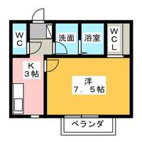 メルベーユ・シャンブルの間取り