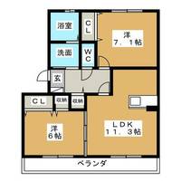 物件の間取り画像