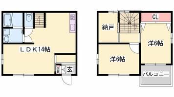 物件の間取り画像