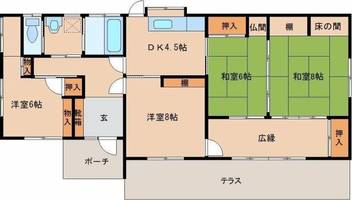 物件の間取り画像